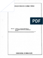 NBR 5167 - Método de ensaio para lámpadas de mercúrio de alta pressão para iluminação