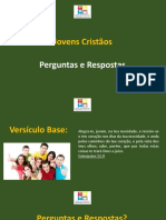 Jovens Cristãos Perguntas Respostas