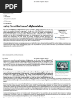 Constitution of Afghanistan 1964