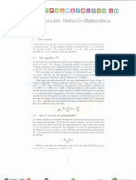 Introducción. Notación Matemática