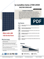 Ficha Tecnica Panel Solar