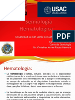 Clase Hematología DR Christian Rodas