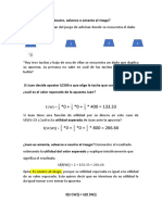 Riesgo y utilidad en apuestas de dados