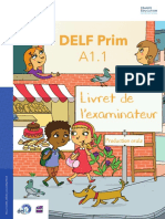 Delf Prim A1 1 Livret Examinateur