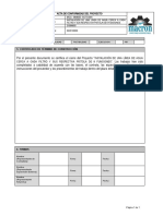 Acta de Conformidad Del Proyecto S45506