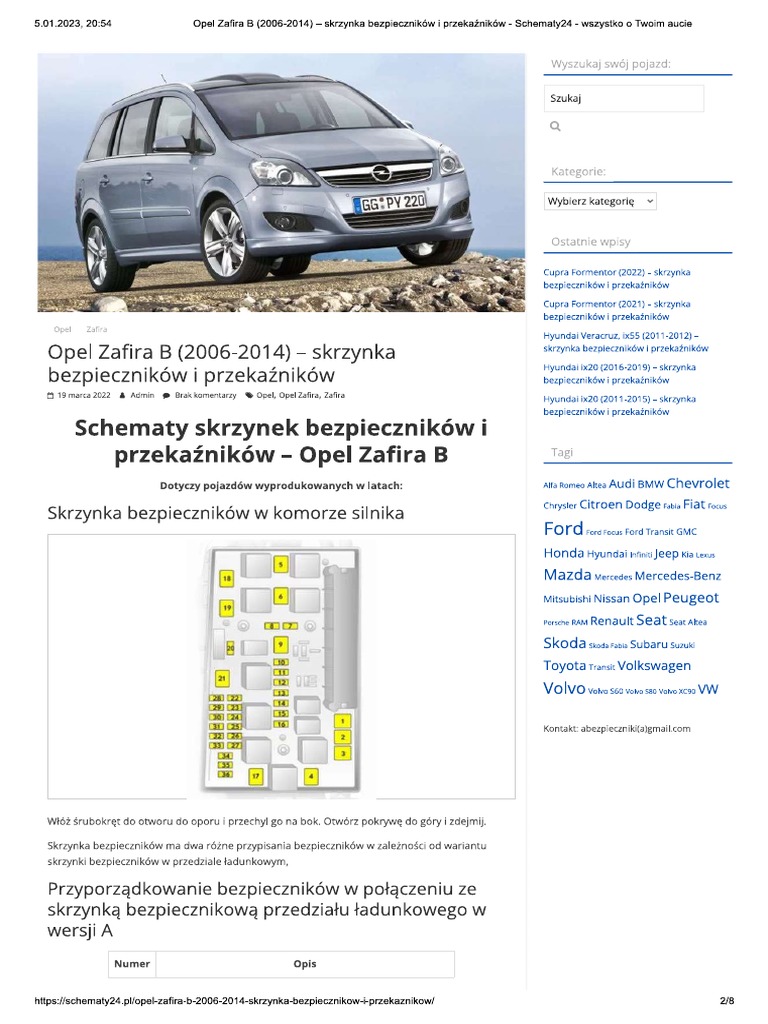 opel-zafira-b-bezpieczniki-pdf