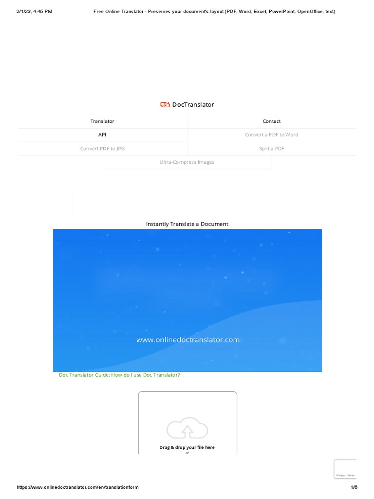 Image Result For Free Online Translator Preserve Do Ent Layout Pdf Word