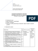 Fanarioti Schema Curs Nr. 1