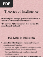 Intelligence & Learning Style