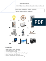 Unit 5 Inventions