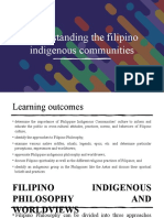 Understanding The Filipino Indigenous Communities
