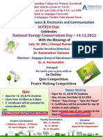 National Energy Conservation Day - Invitation