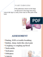 Pulmonary Embolism Postpartum PIH 2022