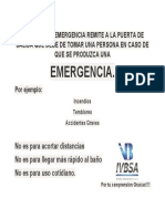 Salida de Emergencia