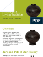 1 - Pottery As A Living Tradition - 1Q