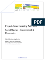Project-Based Learning Activities: Social Studies - Government & Economics
