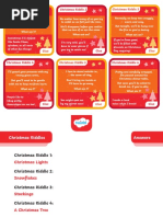 T PZ 545 Christmas Riddle Cards Level 1 Difficulty - Ver - 2