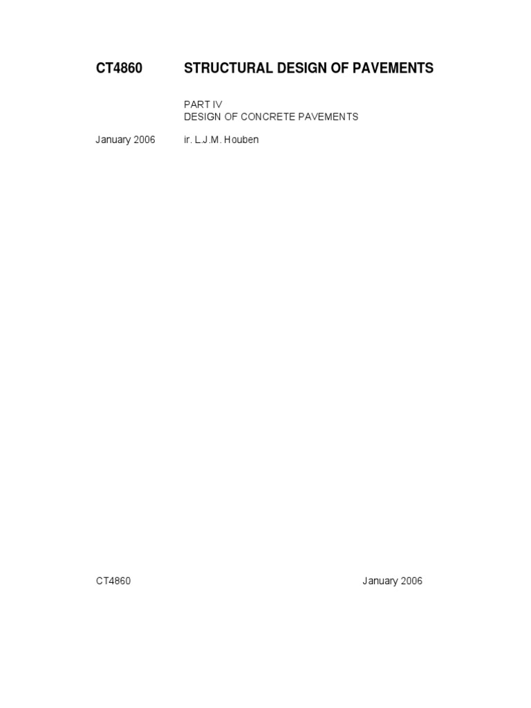 Concrete Pavement Design Guide | PDF | Concrete | Road Surface