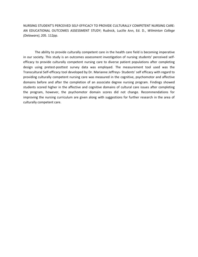 Nursing Student | PDF | Self-Improvement | Wellness