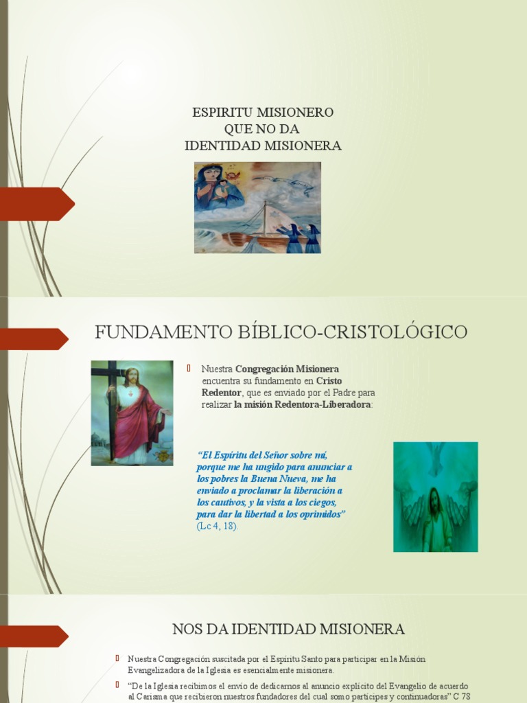 Identidad Misionera | PDF | Misionero | Iglesia Católica