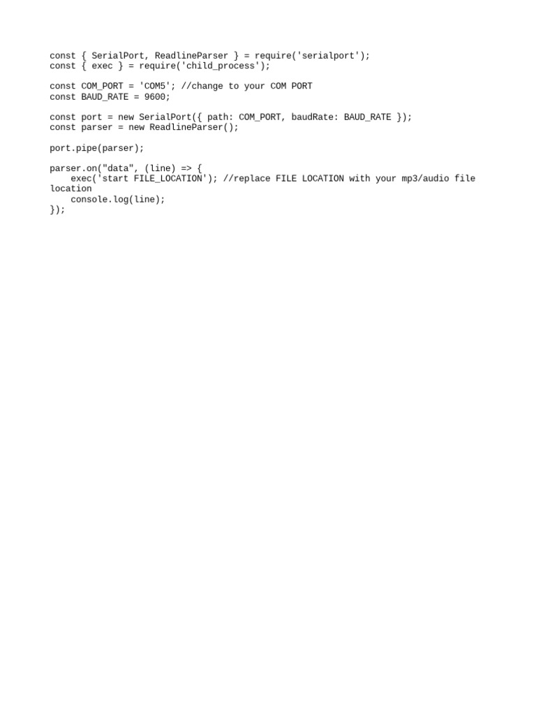 Javascript code pdf