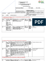 Planificación semanal de Tecnología II sobre la técnica y sus implicaciones ambientales