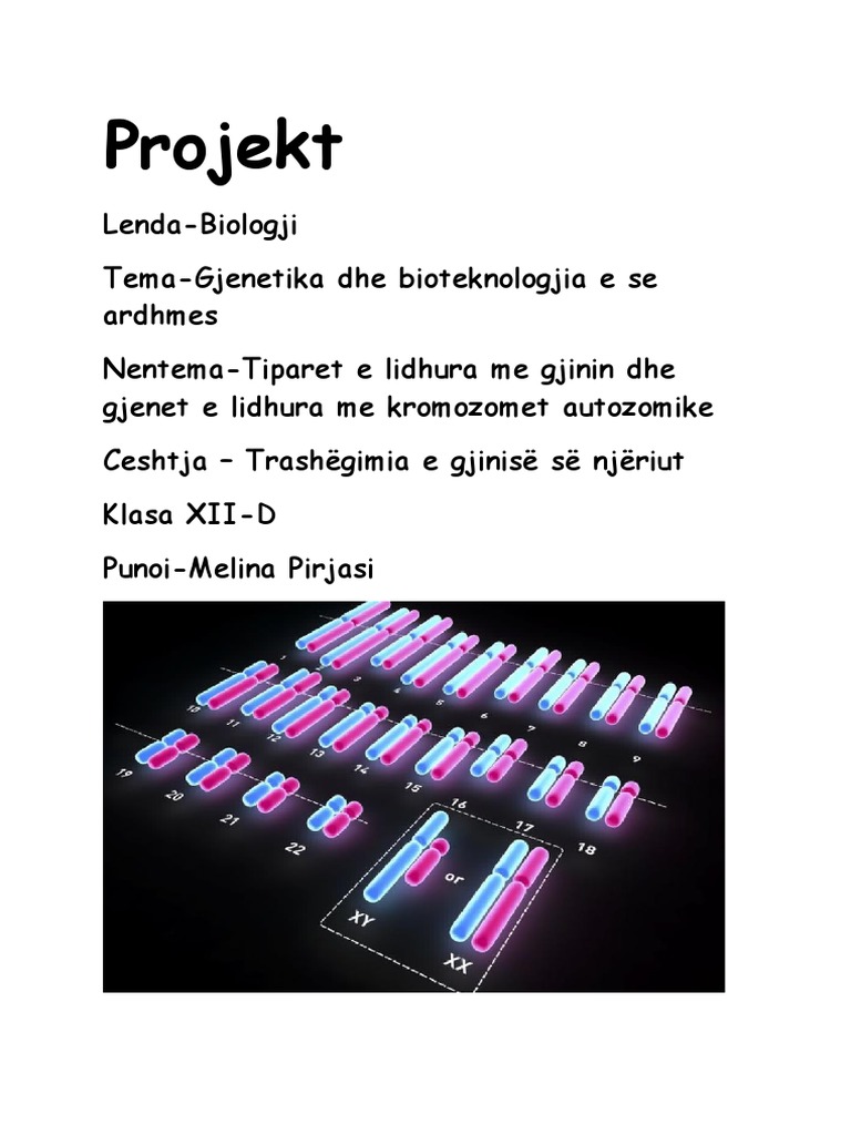 Projekt BIO 01 | PDF
