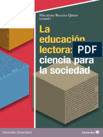 La Educación Lectora:: Ciencia para La Sociedad