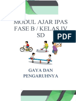 Modul Ipas Materi Gaya