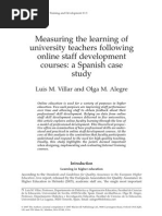 Villar y Alegre 2007 International Journal of Training and Development