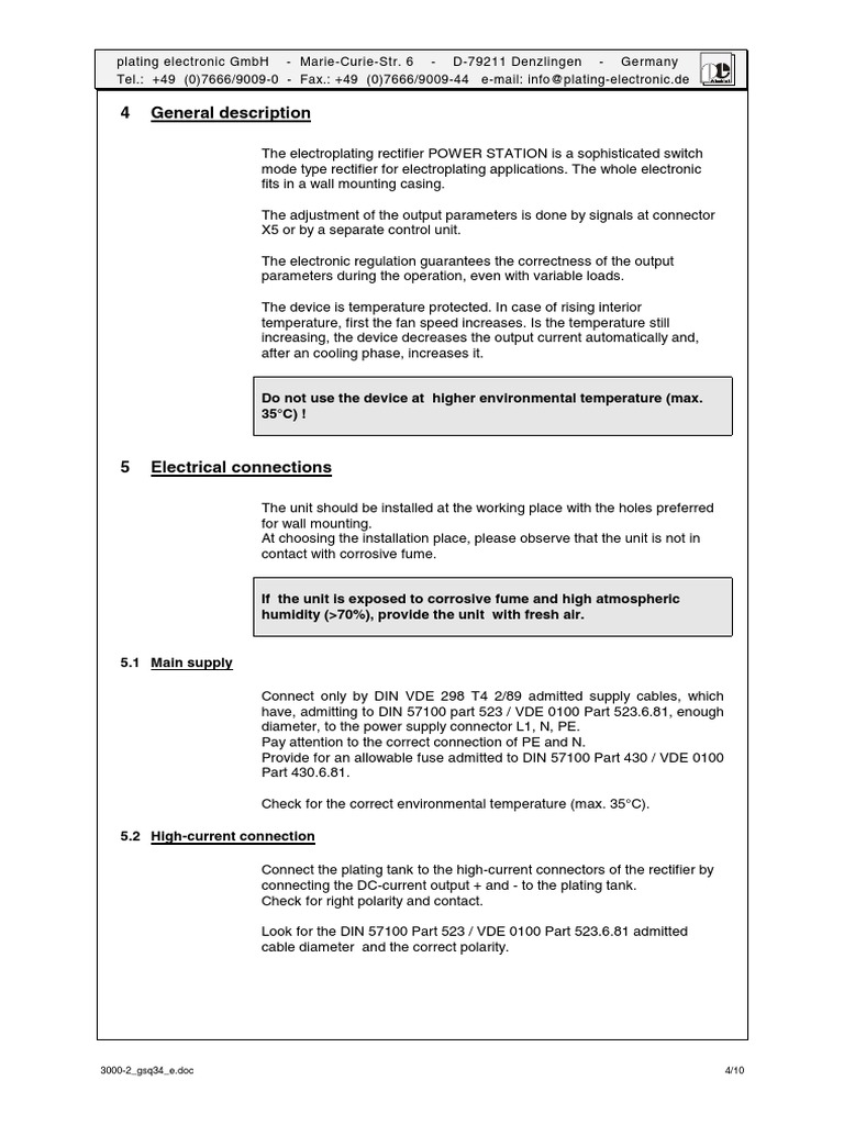 Electrical Connections PDF Electrical Connector Rectifier