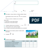 Frações equivalentes e operações com frações