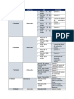 Agenda de Actividades Soldaditos de Jesus Matematicas e Informatica