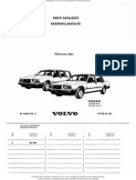 Volvo 740 1991 1992 Parts Catalog