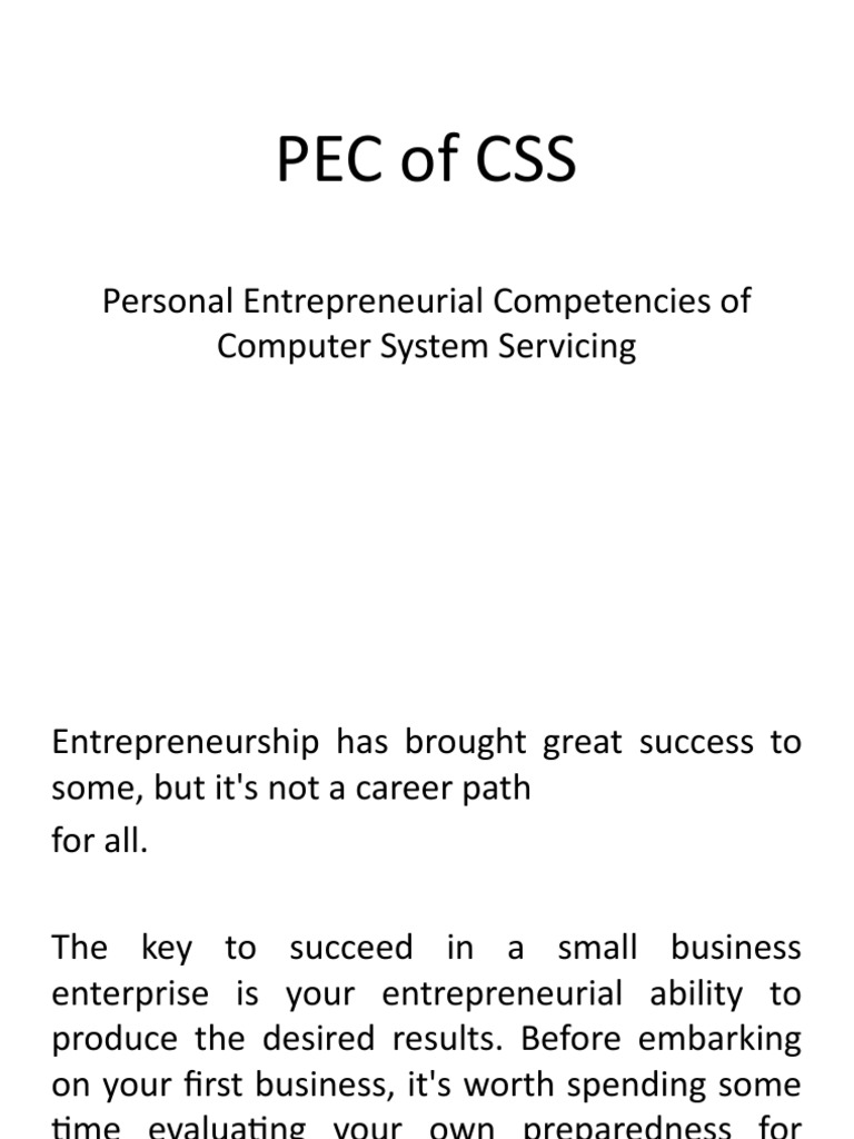 pecs-and-entrepreneurial-traits-pdf-entrepreneurship-business