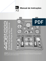 Kit Ferramentas Retornar Êmbolos Pinça Freio