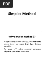 Simplex Method