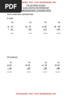 Class 3 Geometry Worksheets with Answers | PDF | Shape | Rectangle