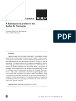 Formação de professores por meio de Rodas de Formação e escrita