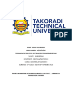 Report on Industrial Attachment at ECG in Takoradi
