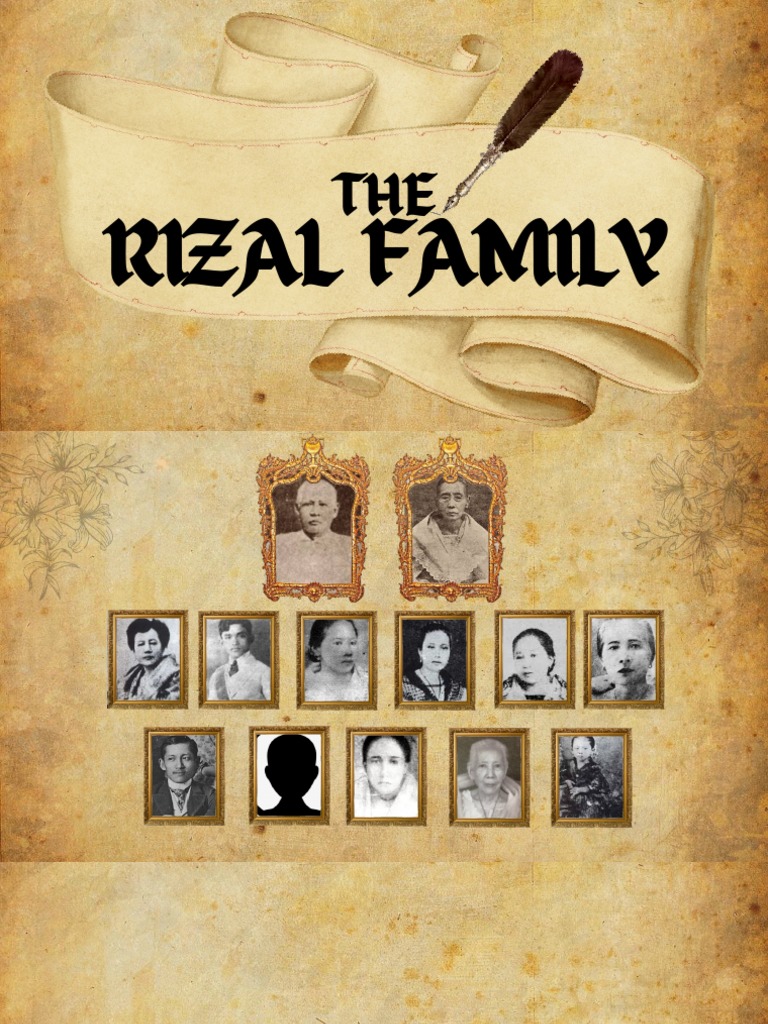 Rizal's Family | PDF | Philippines