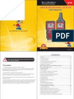 Noyafa Underground Wire Locator NF826 Manual