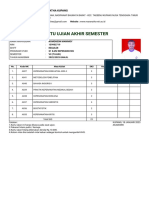 Kartu Ujian Akhir 111