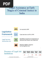 Legal Assistance at Early Stages in India