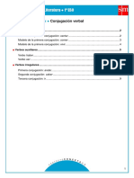 Ficha de Ampliación Conjugación Verbal