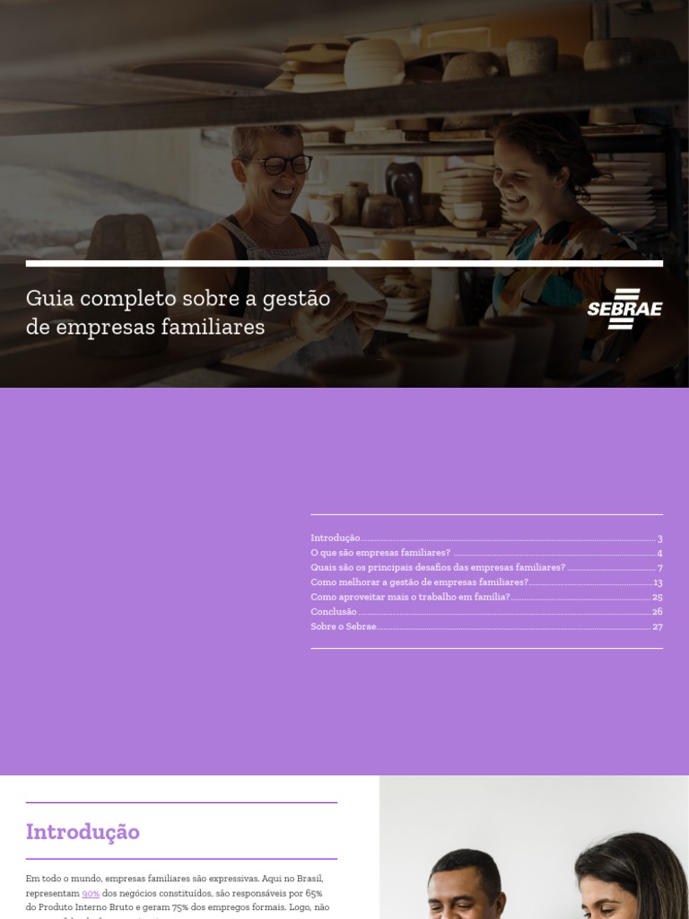 Guia Sobre Gestão de Empresas Familiares | PDF | Família | Economias