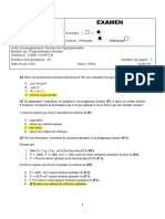 Exam QCU PL 30juin2020 Corrigé