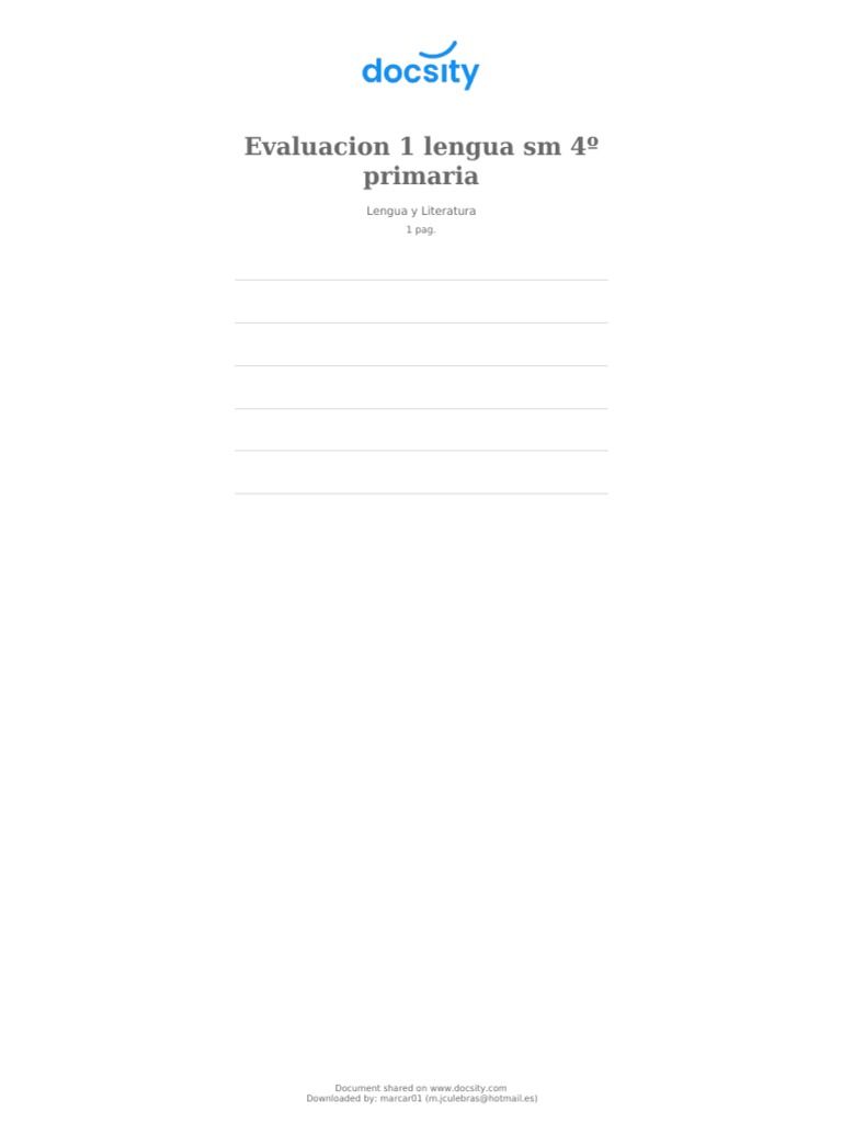 Evaluacion 1 Lengua SM 4o Primaria | PDF | Lingüística | Comunicación ...