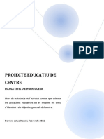 Projecte Educatiu de Centre