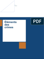 CourPenaleInternational-Elements Des Crimes